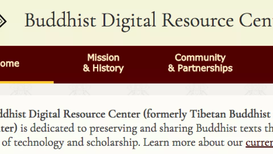 Buddhist Digital Resource Center