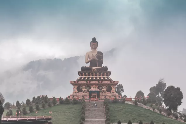 Buddha Park in Sikkim.